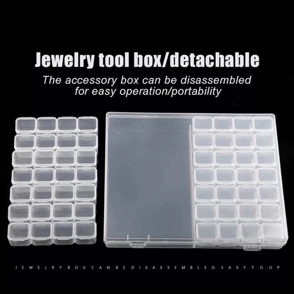 3 large bead storage 56 grid 1 small 4 free - Picture 9 of 16